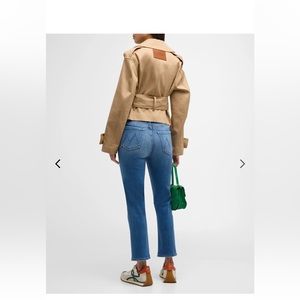 NWT Mother the Tom cat ankle Jeans Denim Blue Size 24 - 0 retail $228